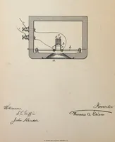 An illustration from Collection of United States patents granted to Thomas A. Edison, 1869-1884 (1869)