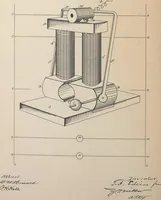 An illustration from Collection of United States patents granted to Thomas A. Edison, 1869-1884 (1869)