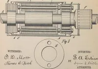 Picture 316 of 492 from Collection of United States patents granted to Thomas A. Edison, 1869-1884 (1869), leaf 1117