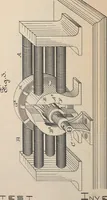 An illustration from Collection of United States patents granted to Thomas A. Edison, 1869-1884 (1869)