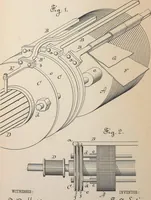 An illustration from Collection of United States patents granted to Thomas A. Edison, 1869-1884 (1869)