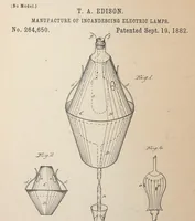 An illustration from Collection of United States patents granted to Thomas A. Edison, 1869-1884 (1869)