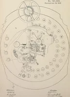 An illustration from Collection of United States patents granted to Thomas A. Edison, 1869-1884 (1869)