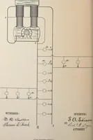 An illustration from Collection of United States patents granted to Thomas A. Edison, 1869-1884 (1869)