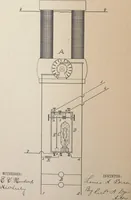 An illustration from Collection of United States patents granted to Thomas A. Edison, 1869-1884 (1869)