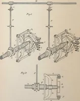 An illustration from Collection of United States patents granted to Thomas A. Edison, 1869-1884 (1869)