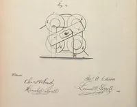 An illustration from Collection of United States patents granted to Thomas A. Edison, 1869-1884 (1869)