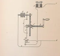 An illustration from Collection of United States patents granted to Thomas A. Edison, 1869-1884 (1869)