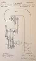 Picture 419 of 492 from Collection of United States patents granted to Thomas A. Edison, 1869-1884 (1869), leaf 1503