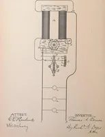 Picture 425 of 492 from Collection of United States patents granted to Thomas A. Edison, 1869-1884 (1869), leaf 1521