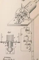 An illustration from Collection of United States patents granted to Thomas A. Edison, 1869-1884 (1869)