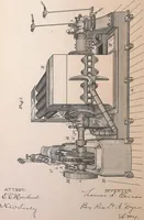 An illustration from Collection of United States patents granted to Thomas A. Edison, 1869-1884 (1869)