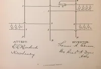 An illustration from Collection of United States patents granted to Thomas A. Edison, 1869-1884 (1869)