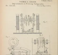 Picture 42 of 492 from Collection of United States patents granted to Thomas A. Edison, 1869-1884 (1869), leaf 161