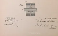 An illustration from Collection of United States patents granted to Thomas A. Edison, 1869-1884 (1869)