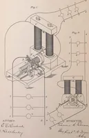 An illustration from Collection of United States patents granted to Thomas A. Edison, 1869-1884 (1869)