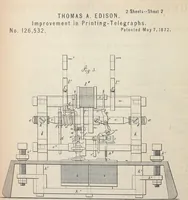 Picture 44 of 492 from Collection of United States patents granted to Thomas A. Edison, 1869-1884 (1869), leaf 167