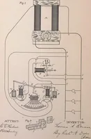 An illustration from Collection of United States patents granted to Thomas A. Edison, 1869-1884 (1869)