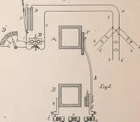 An illustration from Collection of United States patents granted to Thomas A. Edison, 1869-1884 (1869)