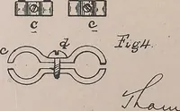 An illustration from Collection of United States patents granted to Thomas A. Edison, 1869-1884 (1869)