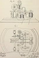 An illustration from Collection of United States patents granted to Thomas A. Edison, 1869-1884 (1869)
