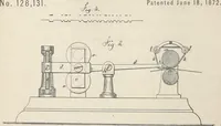 An illustration from Collection of United States patents granted to Thomas A. Edison, 1869-1884 (1869)