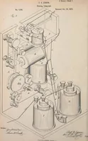 An illustration from Collection of United States patents granted to Thomas A. Edison, 1869-1884 (1869)