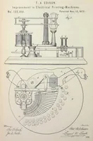 Picture 78 of 492 from Collection of United States patents granted to Thomas A. Edison, 1869-1884 (1869), leaf 277