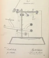Picture 81 of 492 from Collection of United States patents granted to Thomas A. Edison, 1869-1884 (1869), leaf 285