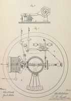An illustration from Collection of United States patents granted to Thomas A. Edison, 1869-1884 (1869)