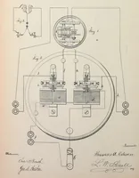 An illustration from Collection of United States patents granted to Thomas A. Edison, 1869-1884 (1869)