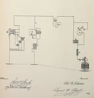An illustration from Collection of United States patents granted to Thomas A. Edison, 1869-1884 (1869)