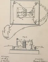 An illustration from Collection of United States patents granted to Thomas A. Edison, 1869-1884 (1869)