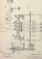 An illustration from Collection of United States patents granted to Thomas A. Edison, 1869-1884 (1869)