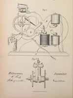 An illustration from Collection of United States patents granted to Thomas A. Edison, 1869-1884 (1869)