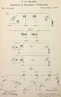 An illustration from Collection of United States patents granted to Thomas A. Edison, 1869-1884 (1869)