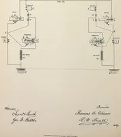 An illustration from Collection of United States patents granted to Thomas A. Edison, 1869-1884 (1869)