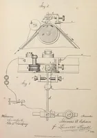 An illustration from Collection of United States patents granted to Thomas A. Edison, 1869-1884 (1869)