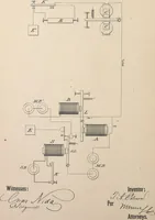 An illustration from Collection of United States patents granted to Thomas A. Edison, 1869-1884 (1869)