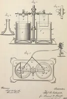 An illustration from Collection of United States patents granted to Thomas A. Edison, 1869-1884 (1869)