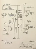 An illustration from Collection of United States patents granted to Thomas A. Edison, 1869-1884 (1869)