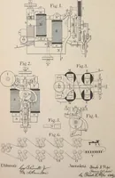 An illustration from Collection of United States patents granted to Thomas A. Edison, 1869-1884 (1869)
