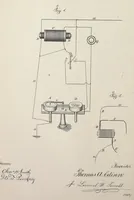 An illustration from Collection of United States patents granted to Thomas A. Edison, 1869-1884 (1869)