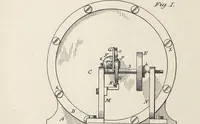 An illustration from Collection of United States patents granted to Thomas A. Edison, 1869-1884 (1869)