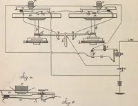 An illustration from Collection of United States patents granted to Thomas A. Edison, 1869-1884 (1869)