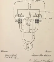 An illustration from Collection of United States patents granted to Thomas A. Edison, 1869-1884 (1869)