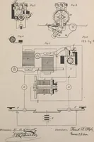 An illustration from Collection of United States patents granted to Thomas A. Edison, 1869-1884 (1869)