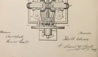 Picture 190 of 492 from Collection of United States patents granted to Thomas A. Edison, 1869-1884 (1869), leaf 683