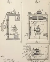 An illustration from Collection of United States patents granted to Thomas A. Edison, 1869-1884 (1869)