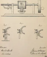 An illustration from Collection of United States patents granted to Thomas A. Edison, 1869-1884 (1869)